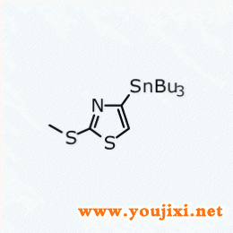 2-(Methylthio)-4-(tributylstannyl)thiazole