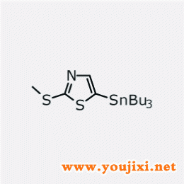 2-(Methylthio)-5-(tributylstannyl)thiazole