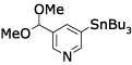 3-Formyl-5-(tributylstannyl)pyridine dimethylacetal