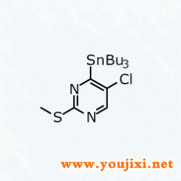 5-氯-2-(甲硫基)-4-(三丁基锡烷基)嘧啶