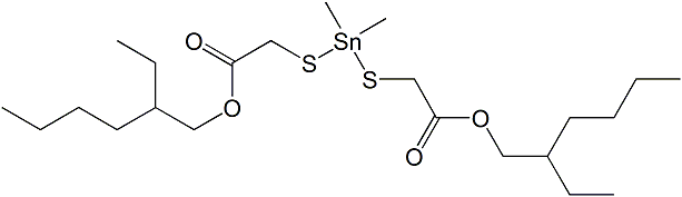 二硫基乙酸异辛酯二甲基锡