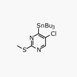 5-氯-2-(甲硫基)-4-(三丁基锡烷基)嘧啶 | CAS:123061-47-2