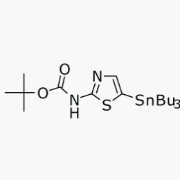 [5-(三丁基锡)噻唑-2-基]氨基甲酸叔丁酯 | CAS:243972-26-1