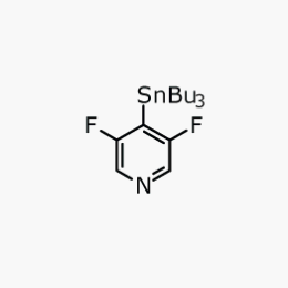 3,5-二氟-4-(三丁基锡烷基)吡啶 | CAS:765916-82-3
