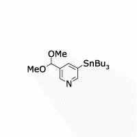 3-Formyl-5-(tributylstannyl)pyridine dimethylacetal | CAS:1204580-69-7