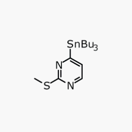 4-三丁基甲锡烷基-2-硫代甲基嘧啶 | CAS:123061-49-4