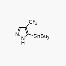 4-(Trifluoromethyl)-5-(tributylstannyl)pyrazole | CAS:790661-62-0