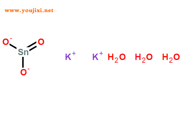 锡酸钾结构式图片|12142-33-5结构式图片