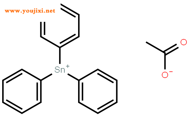 三苯基醋酸锡结构式图片|900-95-8结构式图片