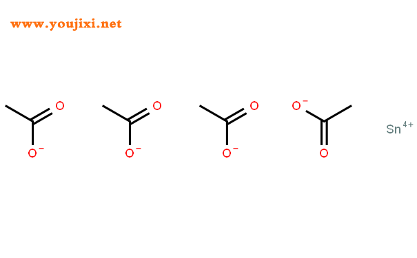乙酸锡(IV)结构式图片|2800-96-6结构式图片