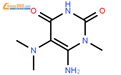 6-氨基-5-(二甲基氨基)-1-甲基嘧啶-2,4(1h,3h)-二酮