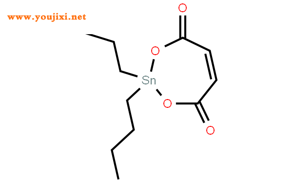 马来酸二丁基锡结构式图片|53507-04-3结构式图片