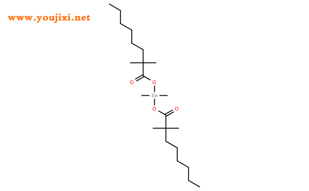 二[(新癸酰)氧]二甲基锡结构式图片|68928-76-7结构式图片