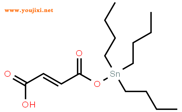 三丁基锡丁烯二酸结构式图片|4027-18-3结构式图片