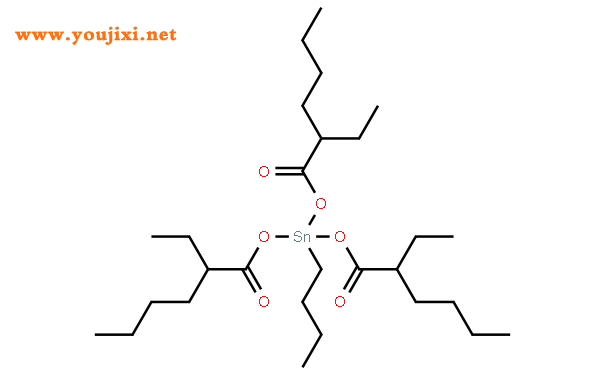 单丁基三异辛酸锡结构式图片|23850-94-4结构式图片