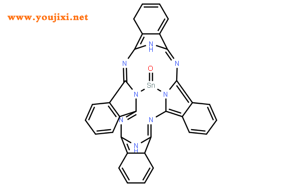 氧化锡(IV)酞菁结构式图片|57156-42-0结构式图片
