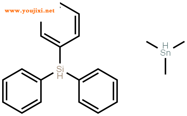 三甲基锡三苯基硅烷结构式图片|18748-68-0结构式图片