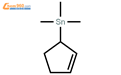 trimethyl cyclopent-2-enyl-stannane