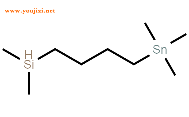 三甲基锡丁基二甲基硅烷结构式图片|103731-29-9结构式图片