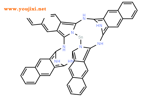 2,3-萘酞菁锡(II)结构式图片|110479-58-8结构式图片