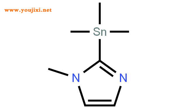 1-甲基-2-三甲基锡咪唑结构式图片|86108-56-7结构式图片