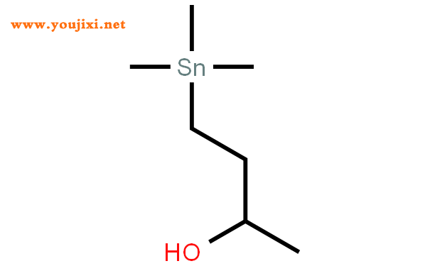 4-(三甲基锡)-2-丁醇结构式图片|53044-15-8结构式图片