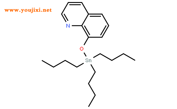 三丁基(8-奎并唑氧基)锡结构式图片|5488-45-9结构式图片
