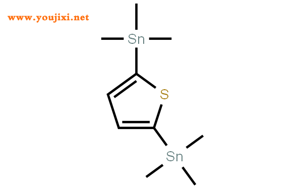 2,5 - 双（三甲基锡）噻吩结构式图片|86134-26-1结构式图片