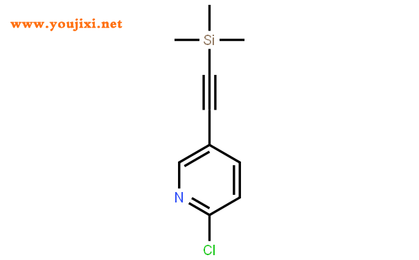 2-氯-5-三甲基锡乙炔吡啶结构式图片|263012-81-3结构式图片