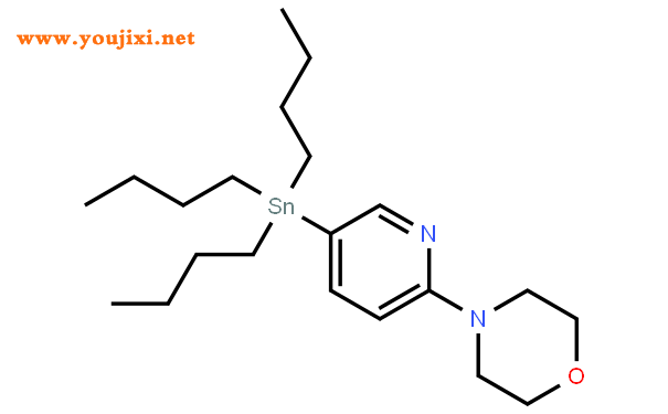 2-吗啉基-5-三丁基锡吡啶结构式图片|223556-07-8结构式图片