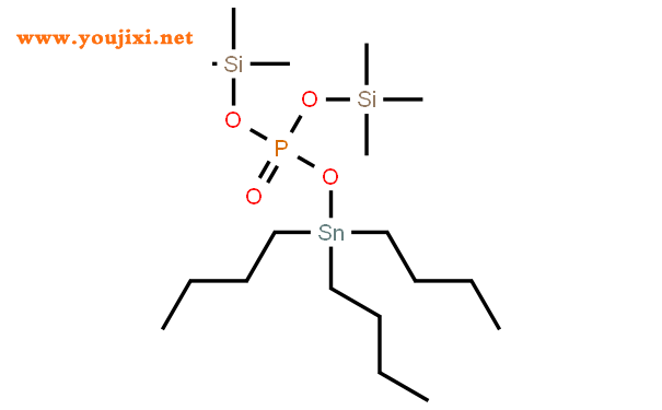 双[(三甲基甲硅烷基)三丁基]磷酸甲锡烷酯结构式图片|74785-85-6结构式图片