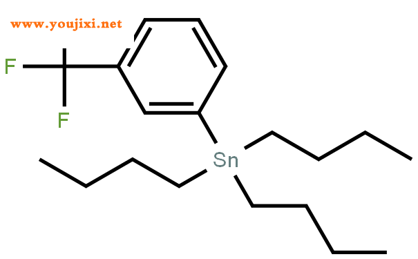 三丁基-3-(三氟甲基)苯基锡结构式图片|53566-38-4结构式图片