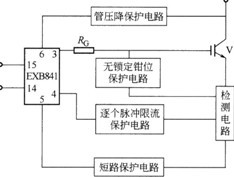 采用EXB841构成的驱动电路框图