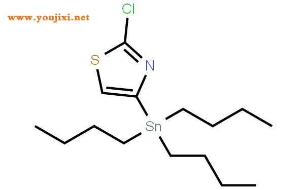 2-氯-4-(三丁基锡烷基)噻唑结构式图片|1245816-11-8结构式图片