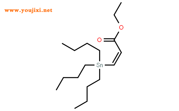 (Z)-3-三丁基锡烷基丙烯酸乙酯结构式图片|82101-76-6结构式图片