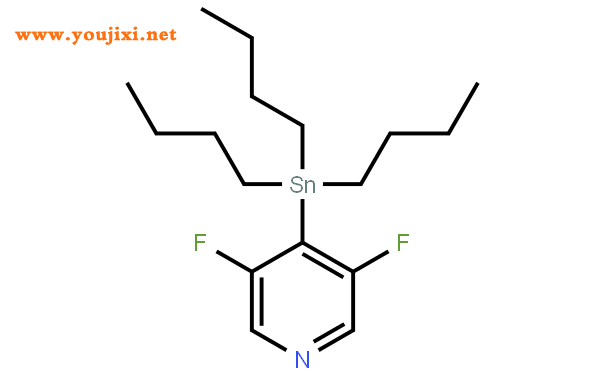 3,5-二氟-4-三丁基锡烷基吡啶结构式图片|765916-82-3结构式图片