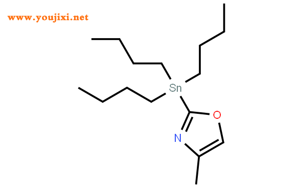 4-甲基-2-(三丁基锡烷基)恶唑结构式图片|616239-57-7结构式图片