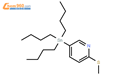 2-Methylthio-5-(tributylstannyl)pyridine