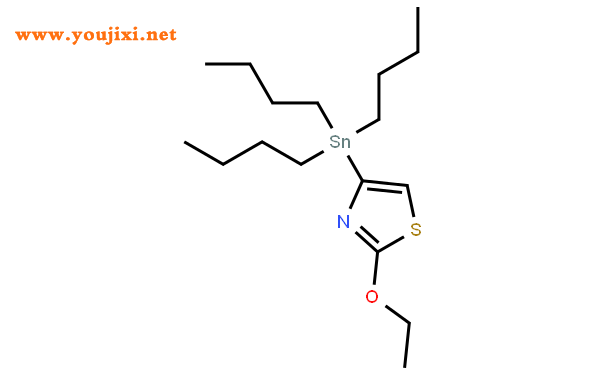 2-乙氧基-4-(三正丁基锡)噻唑结构式图片|240816-28-8结构式图片