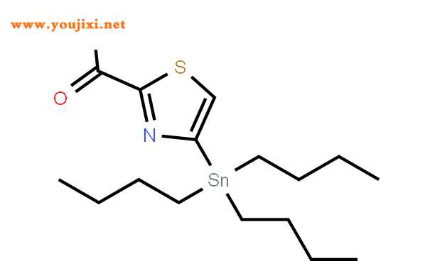 4-(三丁基锡)噻唑-2-羧酸甲酯结构式图片|173979-00-5结构式图片