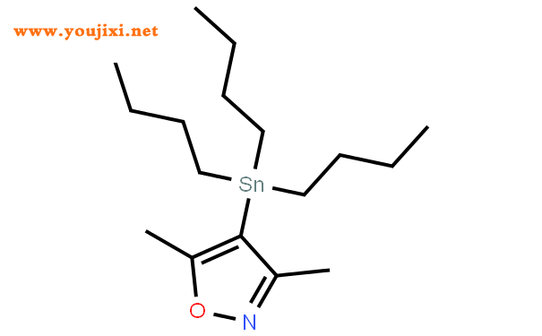 3,5-二甲基-4-三丁基锡异恶唑结构式图片|136295-80-2结构式图片