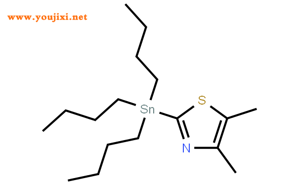 4,5-二甲基-2-(三丁基锡烷基)噻唑结构式图片|938181-92-1结构式图片