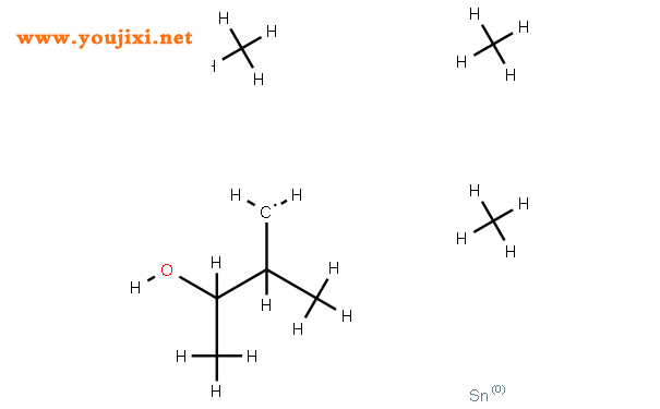 3-甲基-4-(三甲基锡)-2-丁醇结构式图片|53044-16-9结构式图片
