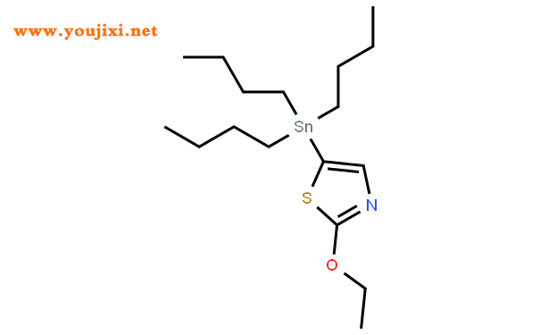 2-乙氧基-5-(三丁基锡烷基)噻唑结构式图片|446285-61-6结构式图片