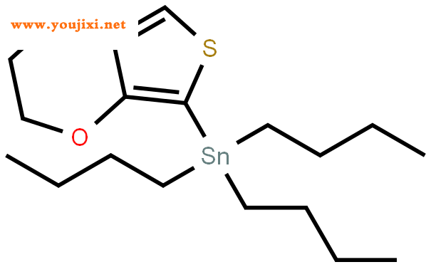 5-三丁基锡-3,4-乙烯基二氧噻吩结构式图片|175922-79-9结构式图片