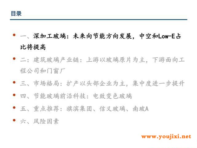 建筑玻璃行业研究与投资策略：乘绿色建筑发展东风