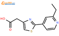578019-77-9 2-(2-(2-ethylpyridin-4-yl)thiazol-4-yl)acetic acid 2-(2-(2-ethylpyridin-4-yl)thiazol-4-yl)acetic acid