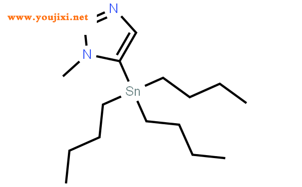 1,2-二甲基-5-(三正丁基锡)咪唑结构式图片|86051-75-4结构式图片