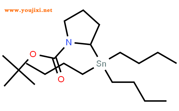 (S)-1-boc-2-三丁基锡吡咯烷结构式图片|137496-74-3结构式图片