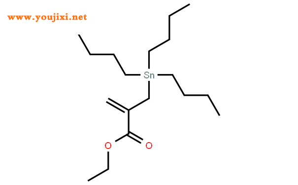 2-[(三丁基锡烷基)甲基]丙烯酸乙酯结构式图片|108286-71-1结构式图片